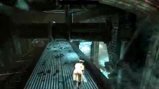Batman Catches Catwoman Nude in Arkham Rooftop Encounter