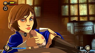 Elizabeth Takes Biocock Hard in Animated Fuck Fest