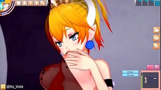 Bowsette Takes It Hard in Mario’s 3D Adventure