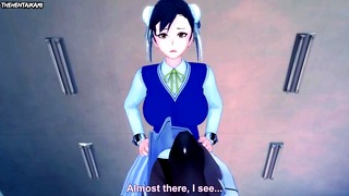 Chun-Li’s Foot Fetish POV Tease