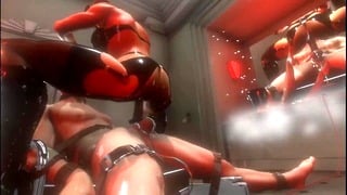 Electro BDSM Latex Goddess Riding & Precum Milking