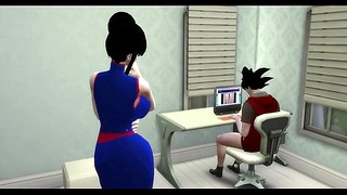 Chi-Chi Catches Son Spying on Her Shower Time Again