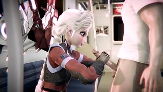 Elsa Gets Fucked Hard in Cyberpunk 2077