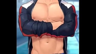 Fucking in the Locker Room Yaoi Gay Hentai