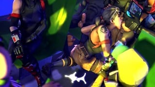 Fortnite Futa Gangbang: Big Dick Creampie Squirt Fest