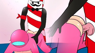 Fortnite Characters Fuck in Christmas Hentai Carnival