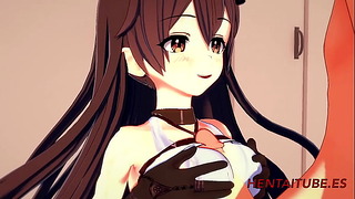 Amber Takes Deep Creampie After Blowjob