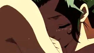 Horny Anime Girls Get Fucked in Group Orgy