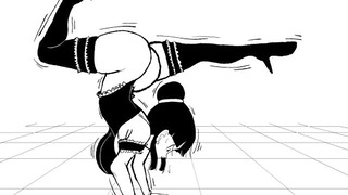 Chi-Chi’s Secret Workout with Master Roshi