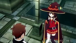 Aqua Gets Caught Casting a Forbidden Spell