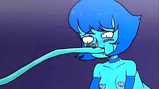 Lapis Gets Caught in the Act with Steven