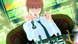 Makima Takes Hard Creampies in Chainsaw Man Hentai Comp