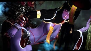 Horny Monster Girls Get Fucked Hard in Public