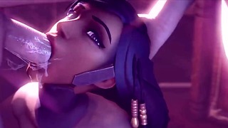 Try Not to Cum: Pharah’s Impossible Ass Challenge