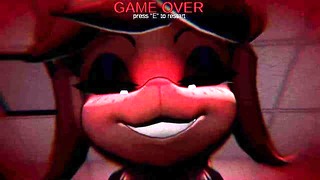 Purpler Slurps Foxy’s Massive Cock Hard
