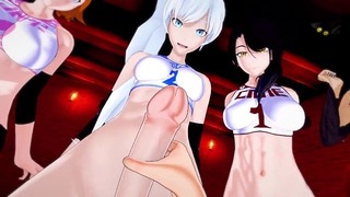 Weiss, Nora, Kali Futa Gangbang POV Fuckfest