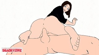 Sam the Samsung Girl’s Cowgirl Ride Fantasy