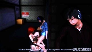 Sinful Alley: Futanari Fuck Fest