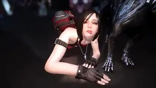Skyrim: Ada Wong Fucked by Monsters in 3D Hentai