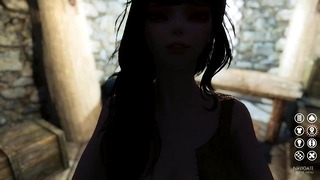Dragon Priestess Seduces the Last Dragonborn