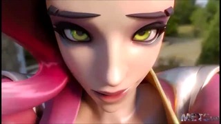 Sombra Takes Hard Creampie in Overwatch Mission