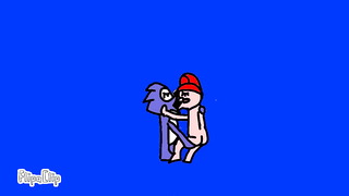 Sonic Fucks Mario with Facial Cum Explosion