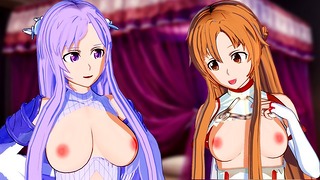 Asuna’s Forbidden Game Night with Quinella