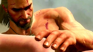 Geralt Hunts a Seductive Sorceress in the Woods