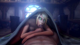 Warcraft Alori POV Deep Throat Fuck Session