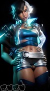 Luna Snow Thighjob [Emini Ruru and Dalliance18]