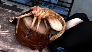 "The Lab" Black Widow x Facehugger (Short)