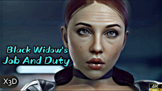 Black Widow’s Job And Duty [X3D]