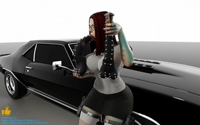 [Boldfinger42] Black Widow with Horsecock Dicknipples 2