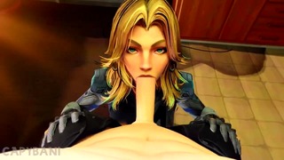 Sue Storm Facefuck [Cabybani]