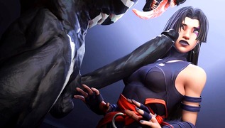 Psylocke Venom comp