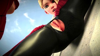 [4K+60FPS] Gwen and Peter Fucking