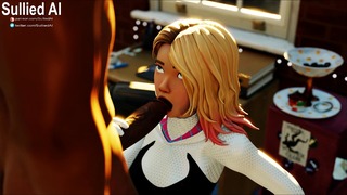 [SulliedAI] Fortnite Spider Gwen and the Friendly Neighbourhood Indian Guy.