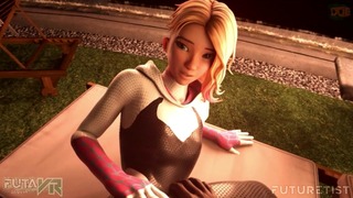 Gwen Roof top fuck