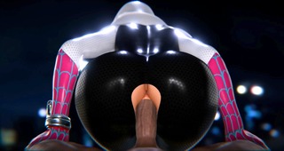 Spider-gwen anal Riding Miles (Suit) [Z1g3d]