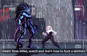 Gwen Cucks Miles Pt.1 (Record by Peni)