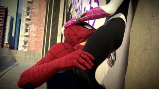 CuteCop – Spider Gwen and Peter Parker [4K]