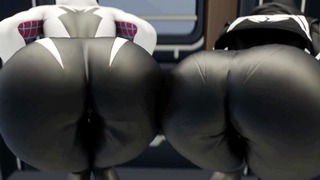 Gwen shakes dat ass