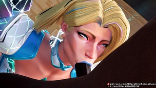 Emma Frost blowjob Big Black Cock BBC
