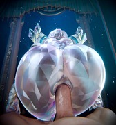 Diamond Emma Frost Reverse Cowgirl [Z1g3d]