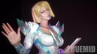 Emma Frost Visits the Studio