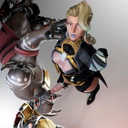 Emma Frost dominates Doomfist
