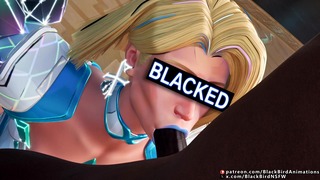 Emma Frost BJ Blacked, Censored