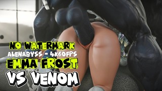 Emma Frost & Venom [NO WM][AlenAbyss][4K60FPS]