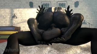 venom riding dick