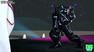 Spider Gween gets Dominated by Strange Venom